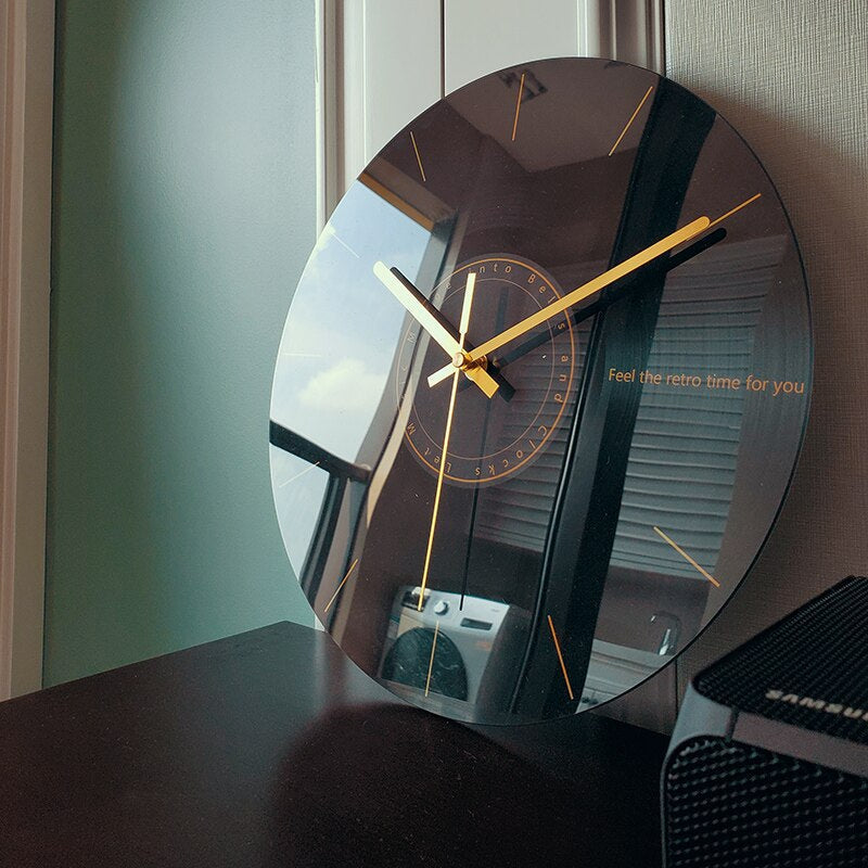 Wanduhr Glas Modern für jeden Raum 0