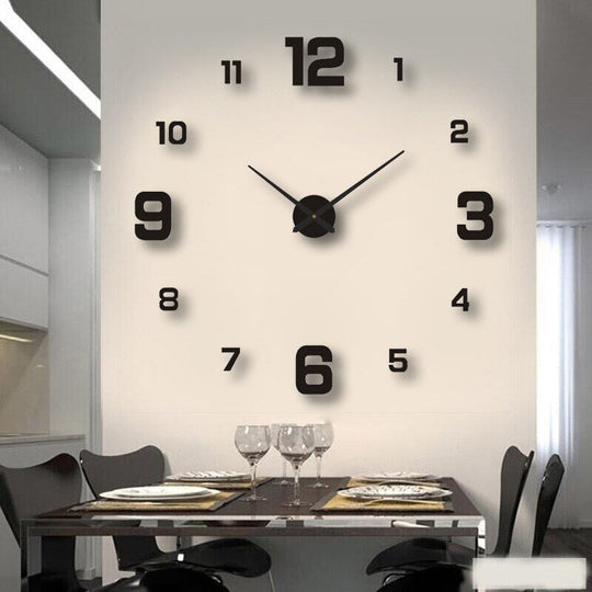 Wanduhr Groß Modern Kreatives Design Hingucker 0