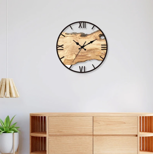 Wanduhr Minimalistisch Transparent 2