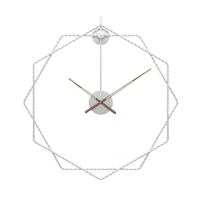 Wanduhr Modern Geometrisch Groß Hingucker für Wohnzimmer und Büro 9