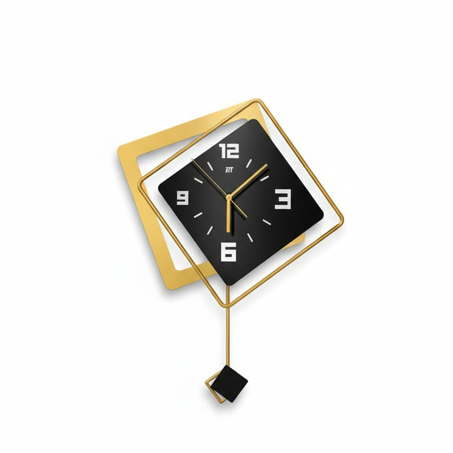 Wanduhr Modern Geometrisch Minimalistisch als Hingucker für Ihr Zuhause 0