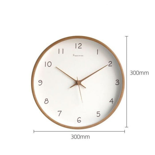 Wanduhr Modern Mit Lautlosem Mechanismus - Zeitloses Design Für Wohnzimmer Und Schlafzimmer 7