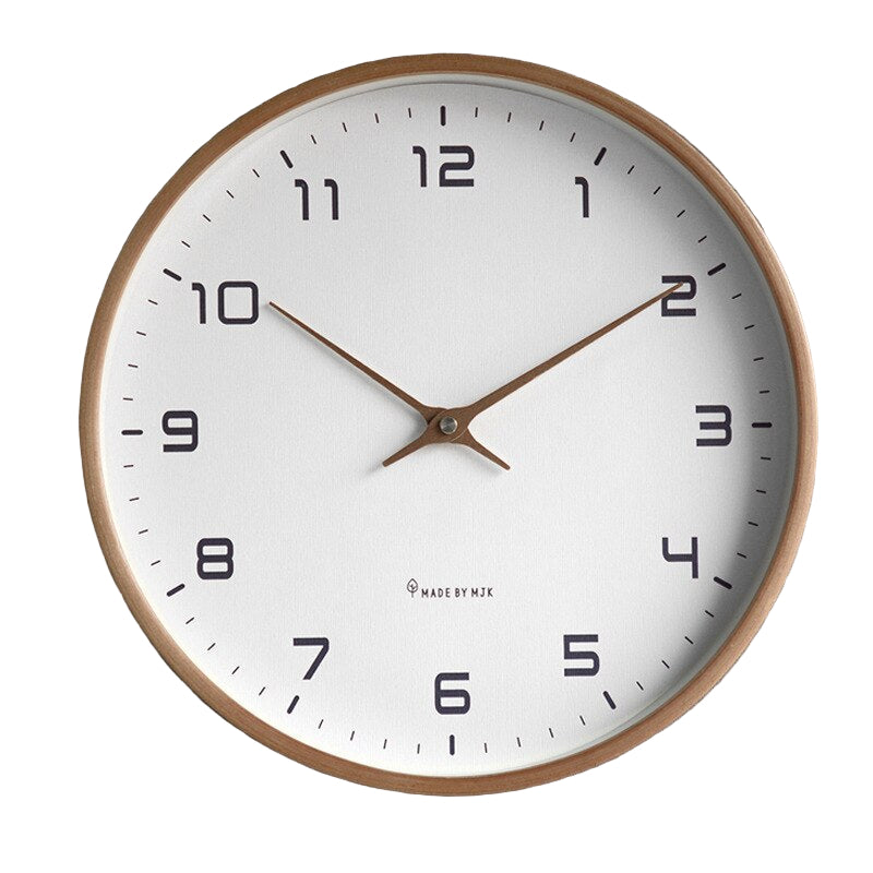 Wanduhr Modern Skandinavischer Stil Minimalistisch 30 cm 0