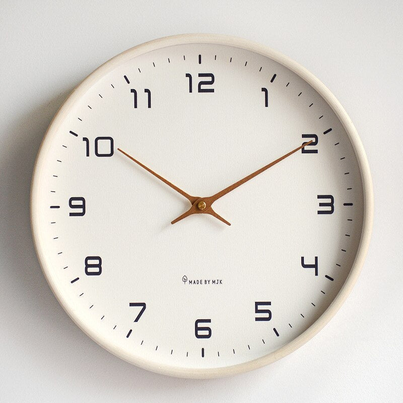 Wanduhr Modern Skandinavischer Stil Minimalistisch 30 cm 4