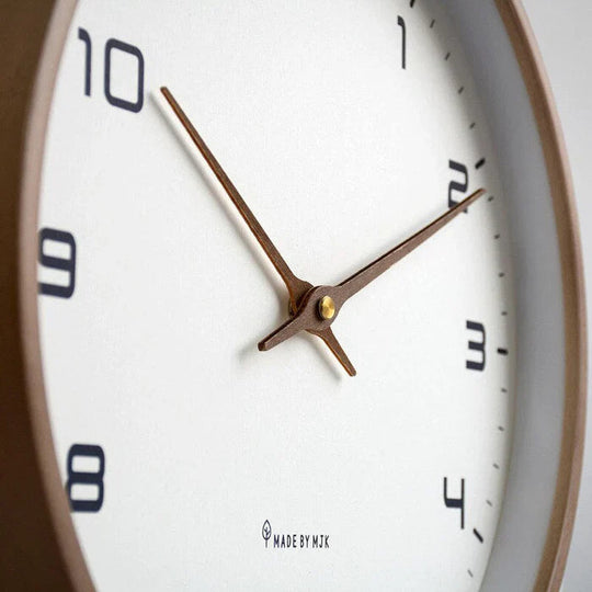 Wanduhr Modern im Nordic-Stil für Männer und Frauen – Schlichtes Design für Zuhause und Büro 3