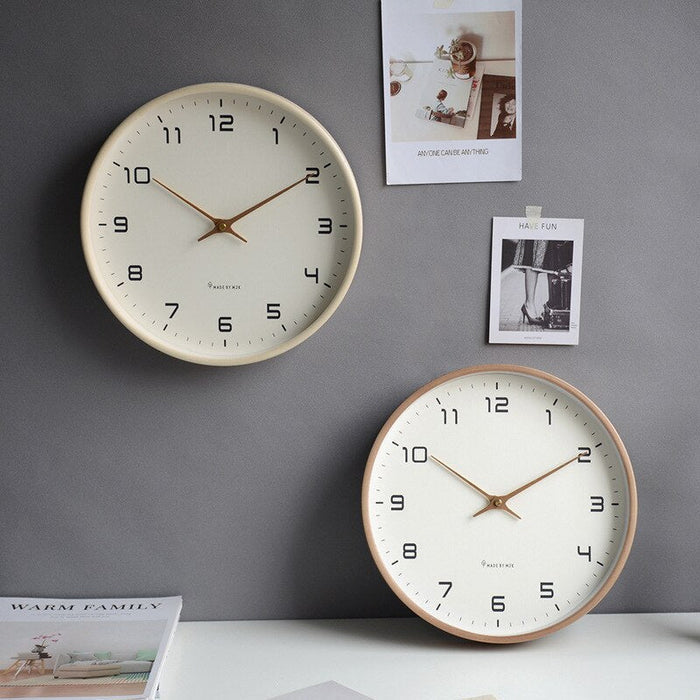 Wanduhr Modern im Skandinavischen Stil für Minimalistische Wohnräume 2