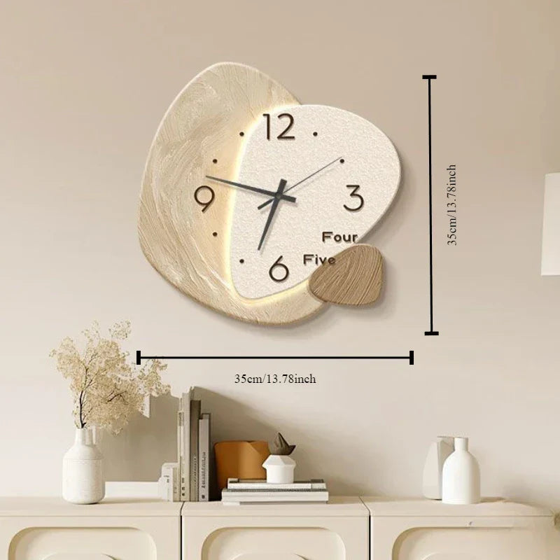 Wanduhr im modernen skandinavischen Stil 2