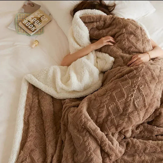 Wärmende Decke für den Winter 0