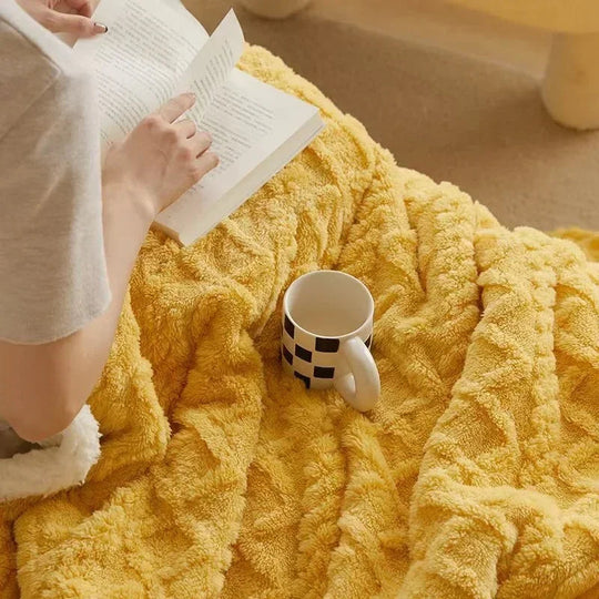 Wärmende Decke für den Winter 2