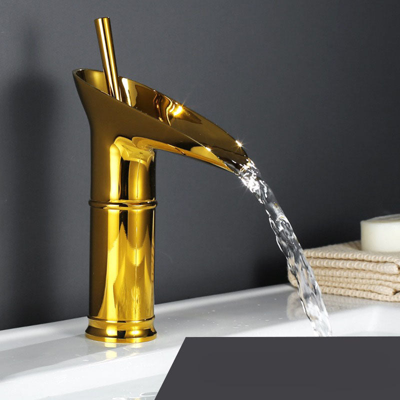Waschtischarmatur Retro Wasserfall 11