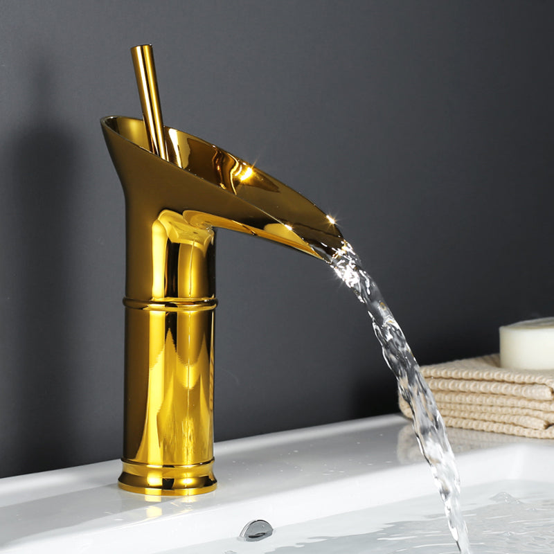 Waschtischarmatur Retro Wasserfall 4