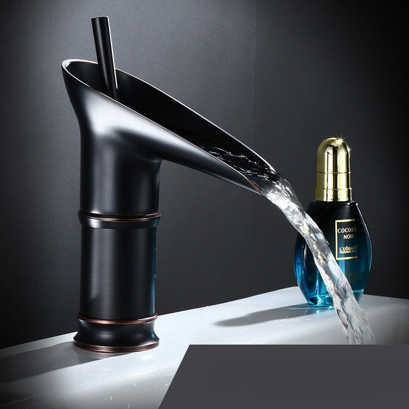 Waschtischarmatur Retro Wasserfall 9