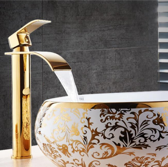 Waschtischarmatur Wasserfallarmatur für modernes Badezimmer 2