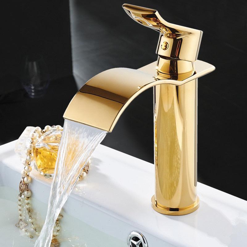 Waschtischarmatur Wasserfallarmatur für modernes Badezimmer 3