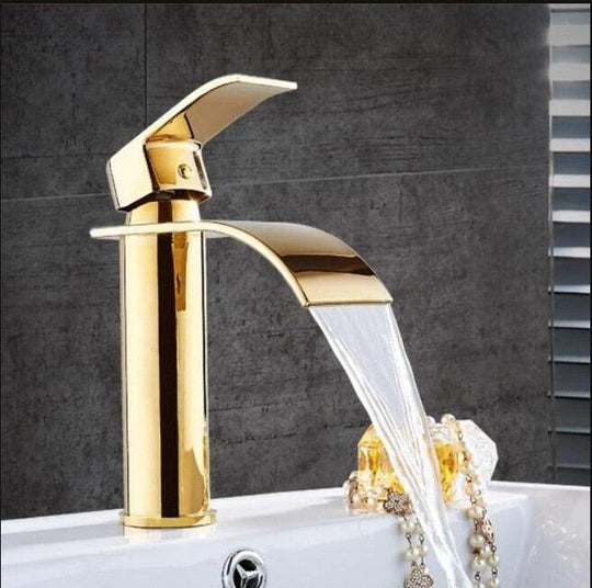 Waschtischarmatur Wasserfallarmatur für modernes Badezimmer 6