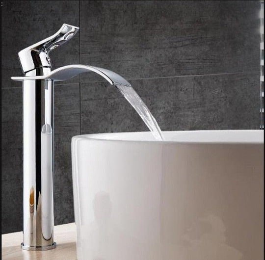 Waschtischarmatur Wasserfallarmatur für modernes Badezimmer 8