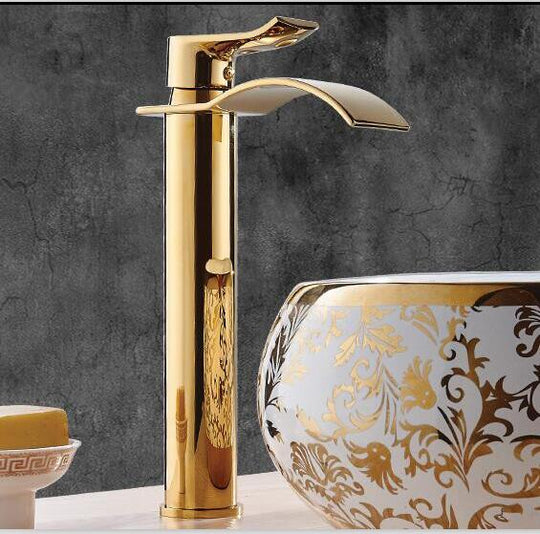 Waschtischarmatur Wasserfallarmatur für modernes Badezimmer 9