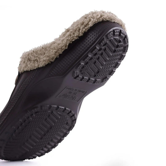 Wasserdichte Herren-Winterclogs mit Fellbesatz 6