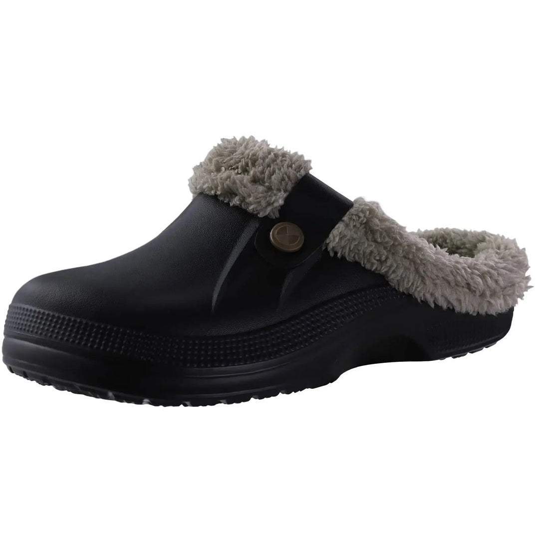 Wasserdichte Herren-Winterclogs mit Fellbesatz 8