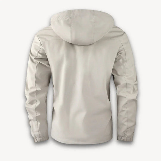 Wasserdichte Herren-Winterjacke mit Kapuze 1