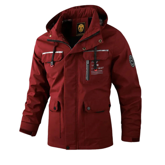 Wasserdichte Herren-Winterjacke mit Kapuze 3