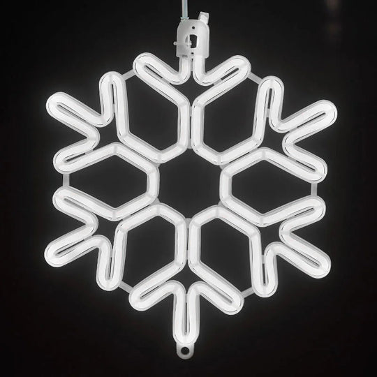 Wasserdichte LED-Schneeflockenlichter für Winterdekoration 4