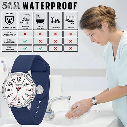 Wasserdichte Schwesternuhr für Pflegekräfte 4