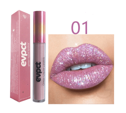 Wasserfester Glitzer Lippenstift für strahlende Looks 0
