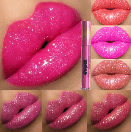 Wasserfester Glitzer Lippenstift für strahlende Looks 3