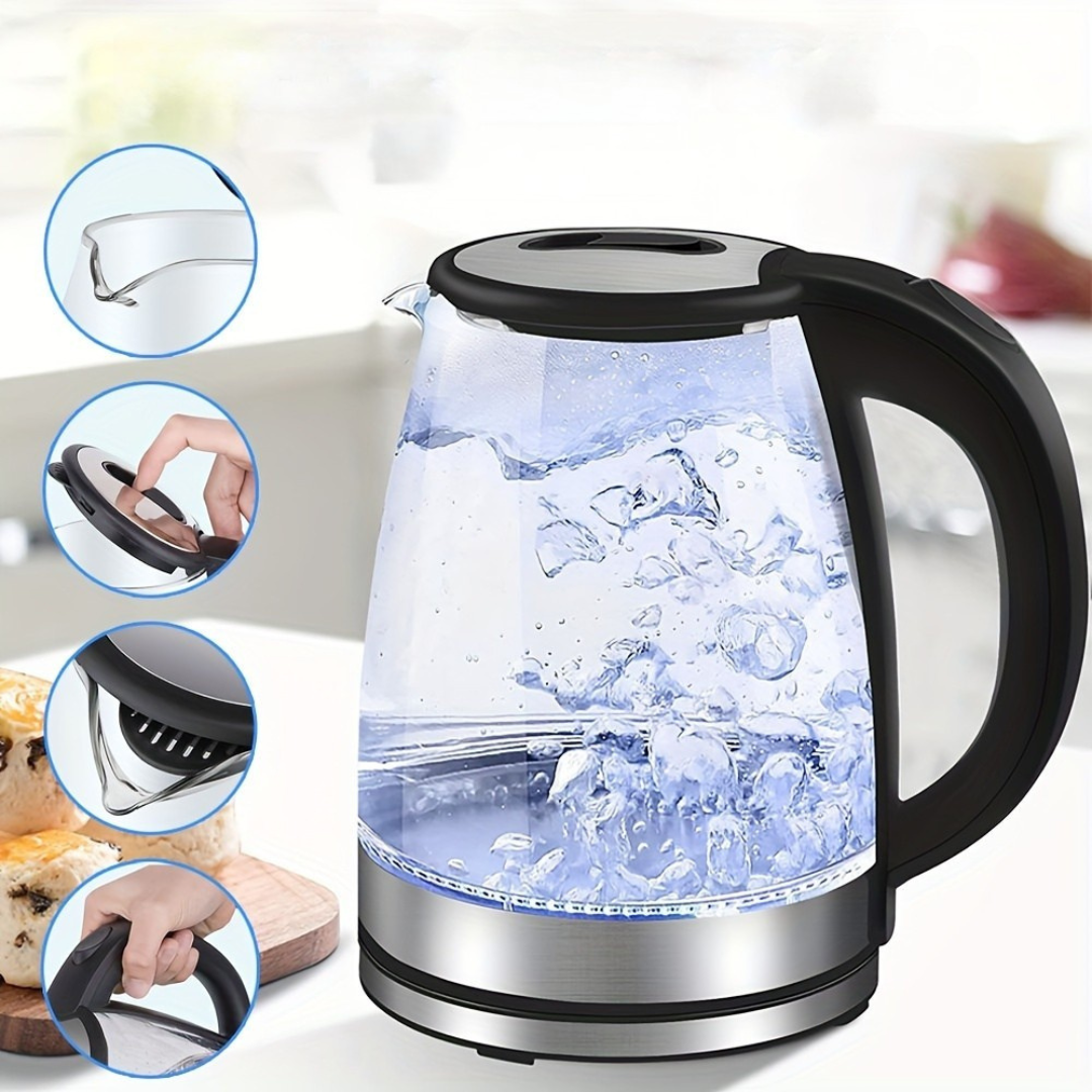Wasserkocher für die Küche mit LED-Beleuchtung 0