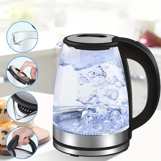 Wasserkocher für die Küche mit LED-Beleuchtung 0