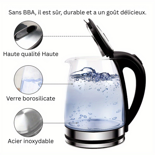 Wasserkocher für die Küche mit LED-Beleuchtung 4