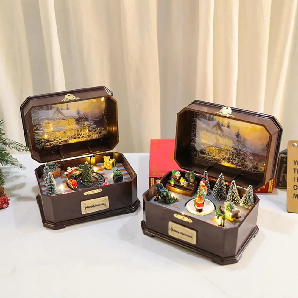 Weihnachtliche Spieluhr im Design 0