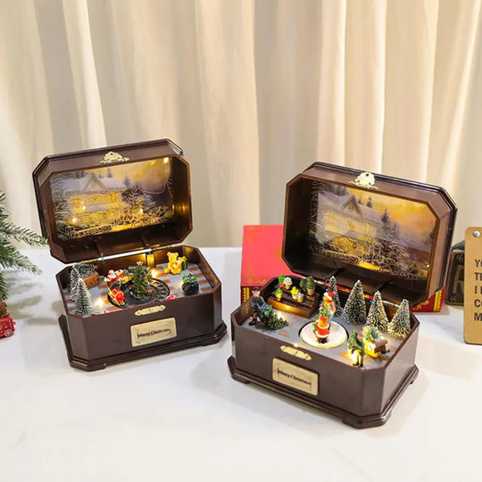 Weihnachtliche Spieluhr im Design 0