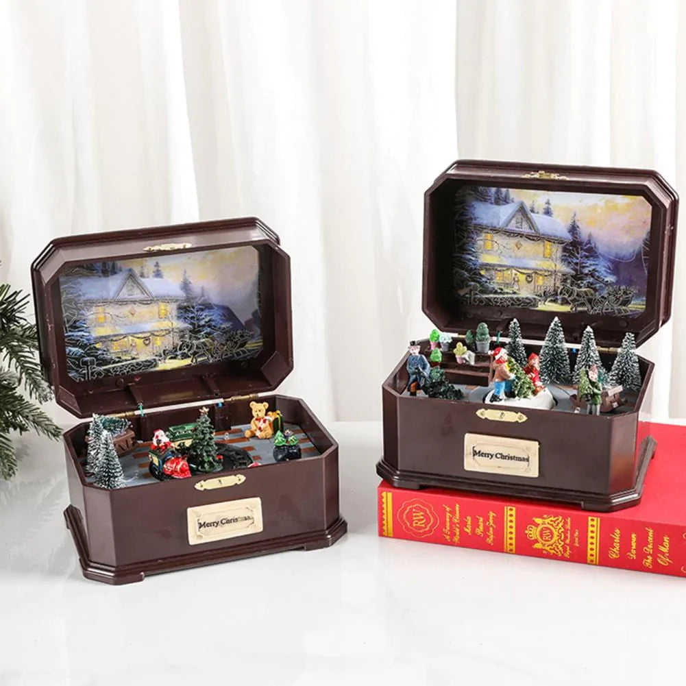 Weihnachtliche Spieluhr im Design 1