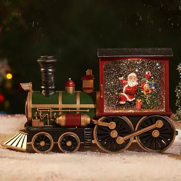 Weihnachtsdekoration Beleuchteter Zug Nostalgisch 1