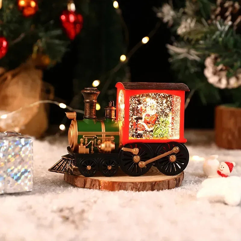 Weihnachtsdekoration Beleuchteter Zug Nostalgisch 4