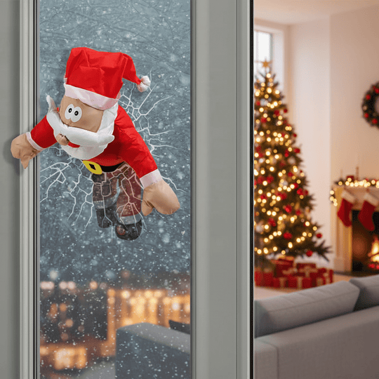 Weihnachtsfensterszene mit Bewegung und Sound 0