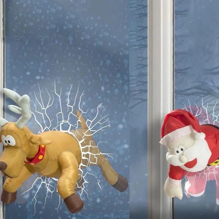 Weihnachtsfensterszene mit Bewegung und Sound 2