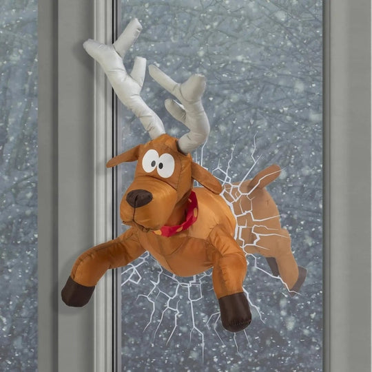 Weihnachtsfensterszene mit Bewegung und Sound 4