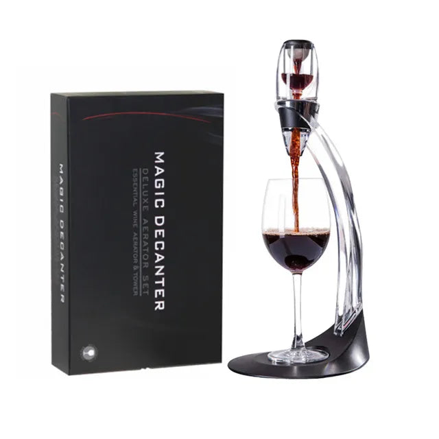 Weinbelüfter Set mit Dekanter und Ausgießer 1
