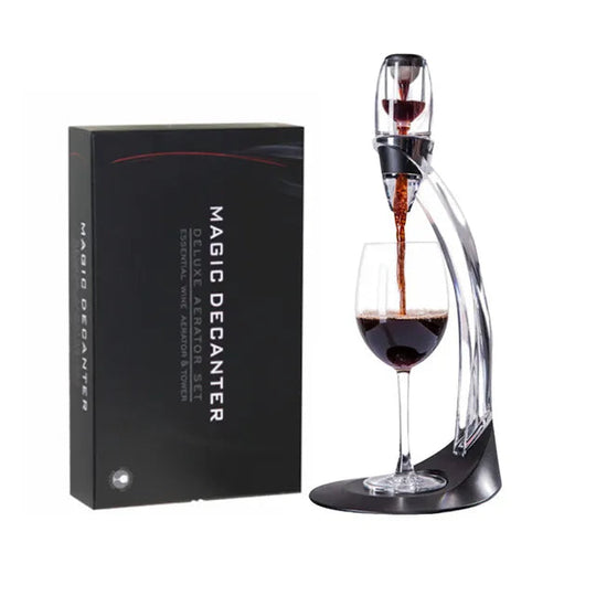 Weinbelüfter Set mit Dekanter und Ausgießer 1