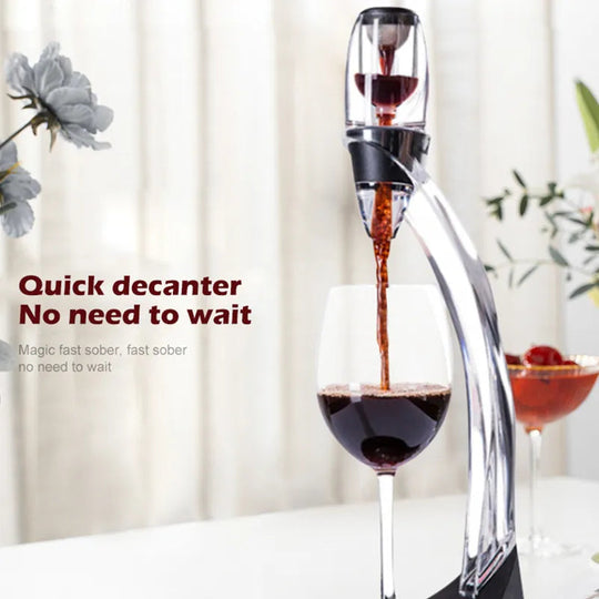 Weinbelüfter Set mit Dekanter und Ausgießer 3