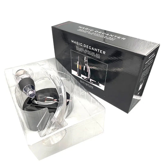 Weinbelüfter Set mit Dekanter und Ausgießer 4