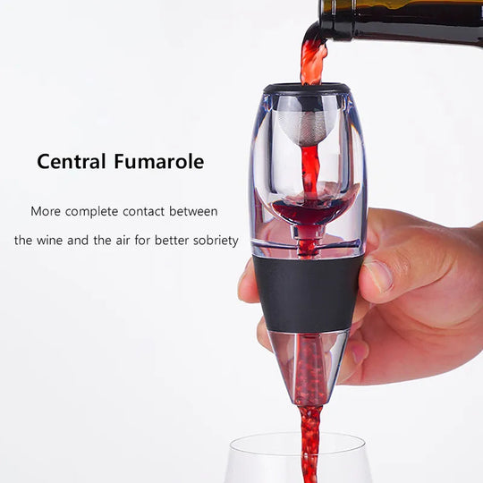 Weinbelüfter Set mit Dekanter und Ausgießer 5