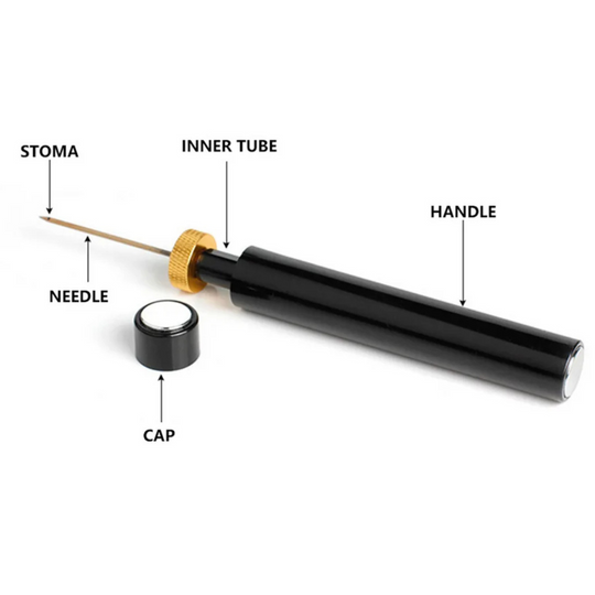 Weinöffner Luftdruck Edelstahl Ergonomisch 2