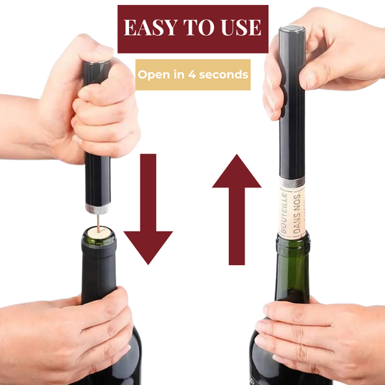 Weinöffner für Luftdruck – CorkEase 2