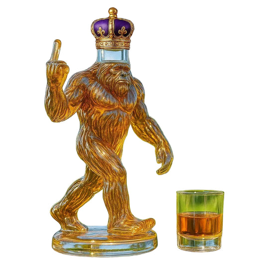 Whisky Karaffe mit Bigfoot Design 0