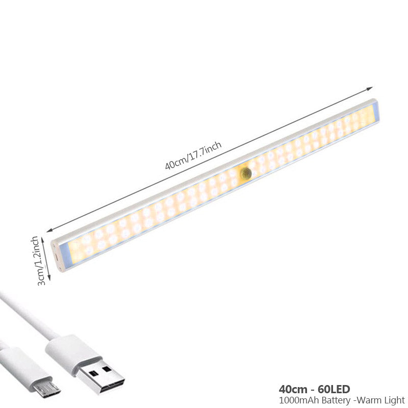 Wiederaufladbare Bewegungsmelder Lampe 13