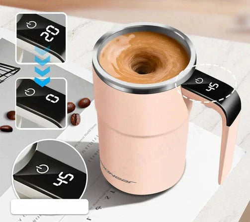 Wiederaufladbarer Kaffeebecher mit Selbstmix-Funktion 0
